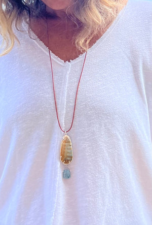 Anadara Fossil Shell Necklace