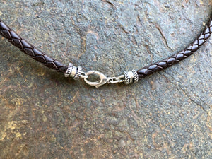 Unisex Silver Hawaiian Necklace